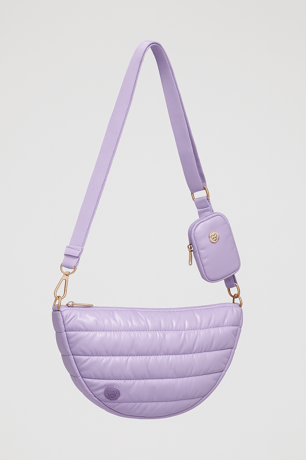 ハンドバッグ SECRET PON-PON Woman Handbag Lilac LAYA XSMALL MAUVE Mini Purple Leather Handbag for Women - Madeleine XS Pastel