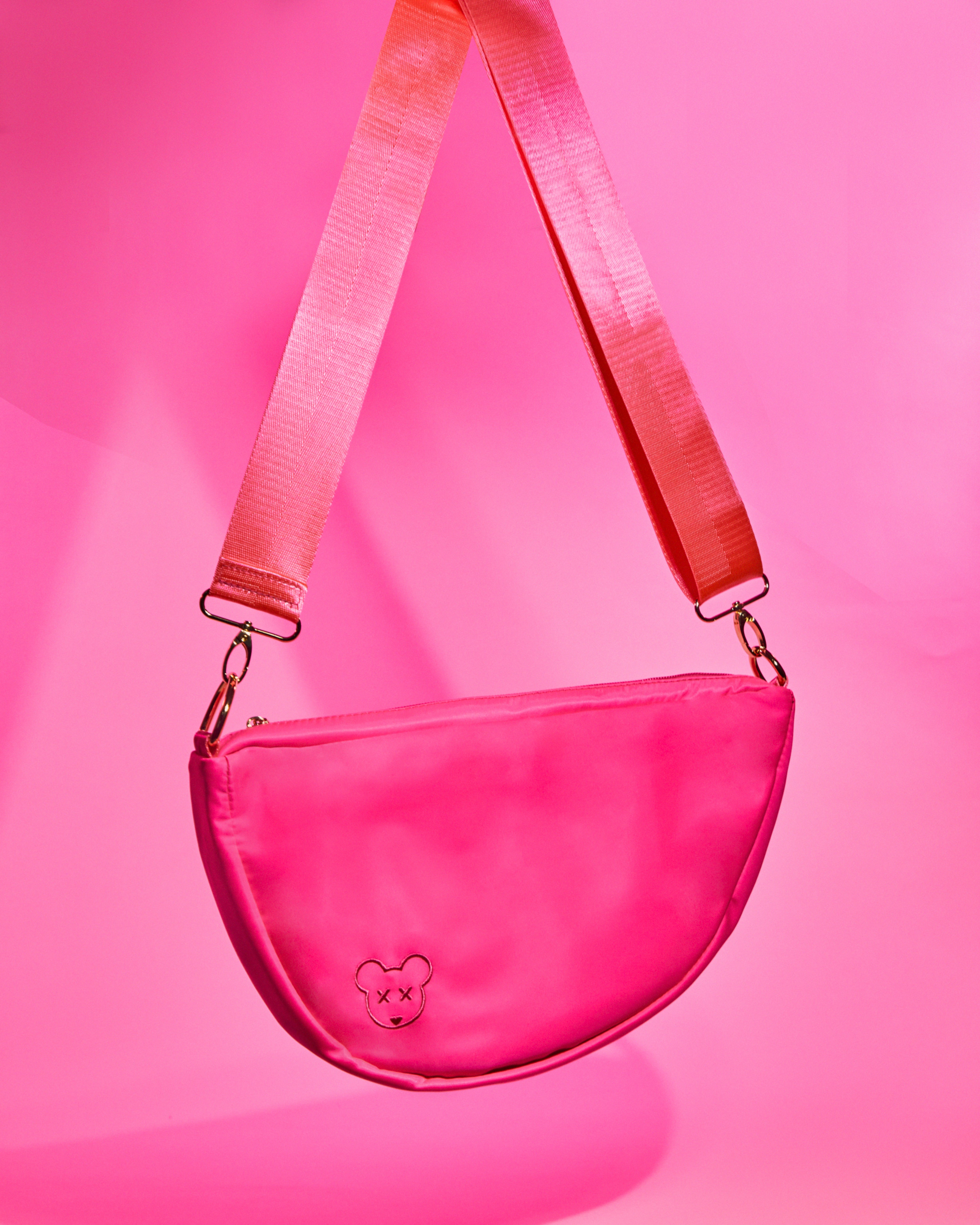 HOT PINK CROSSBODY BAG (seasonal)