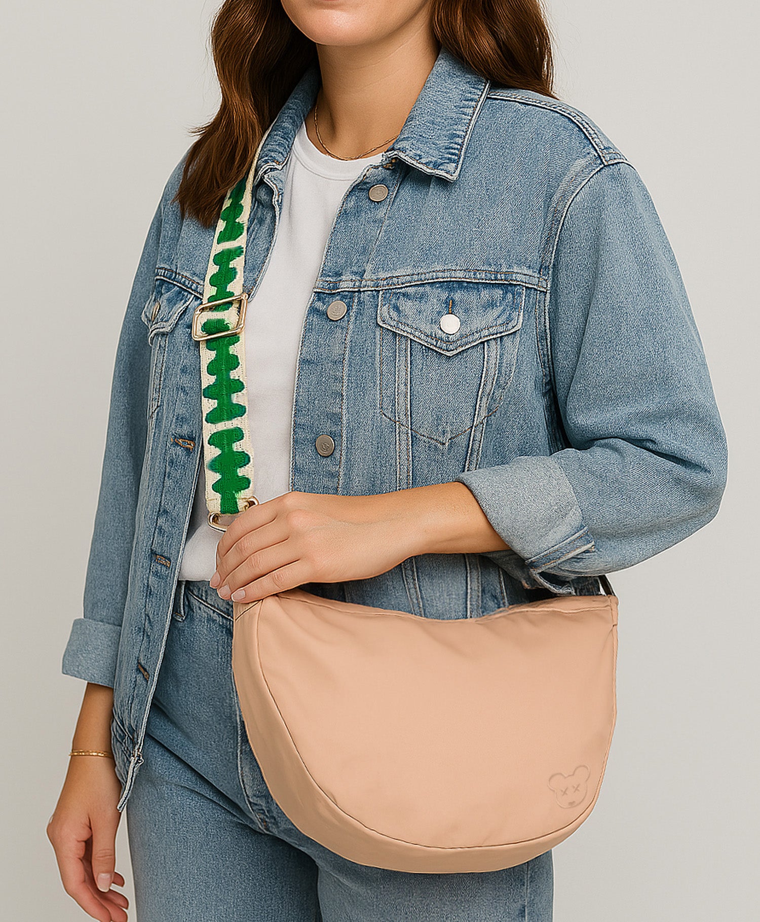 SAD BEIGE CROSSBODY BAG