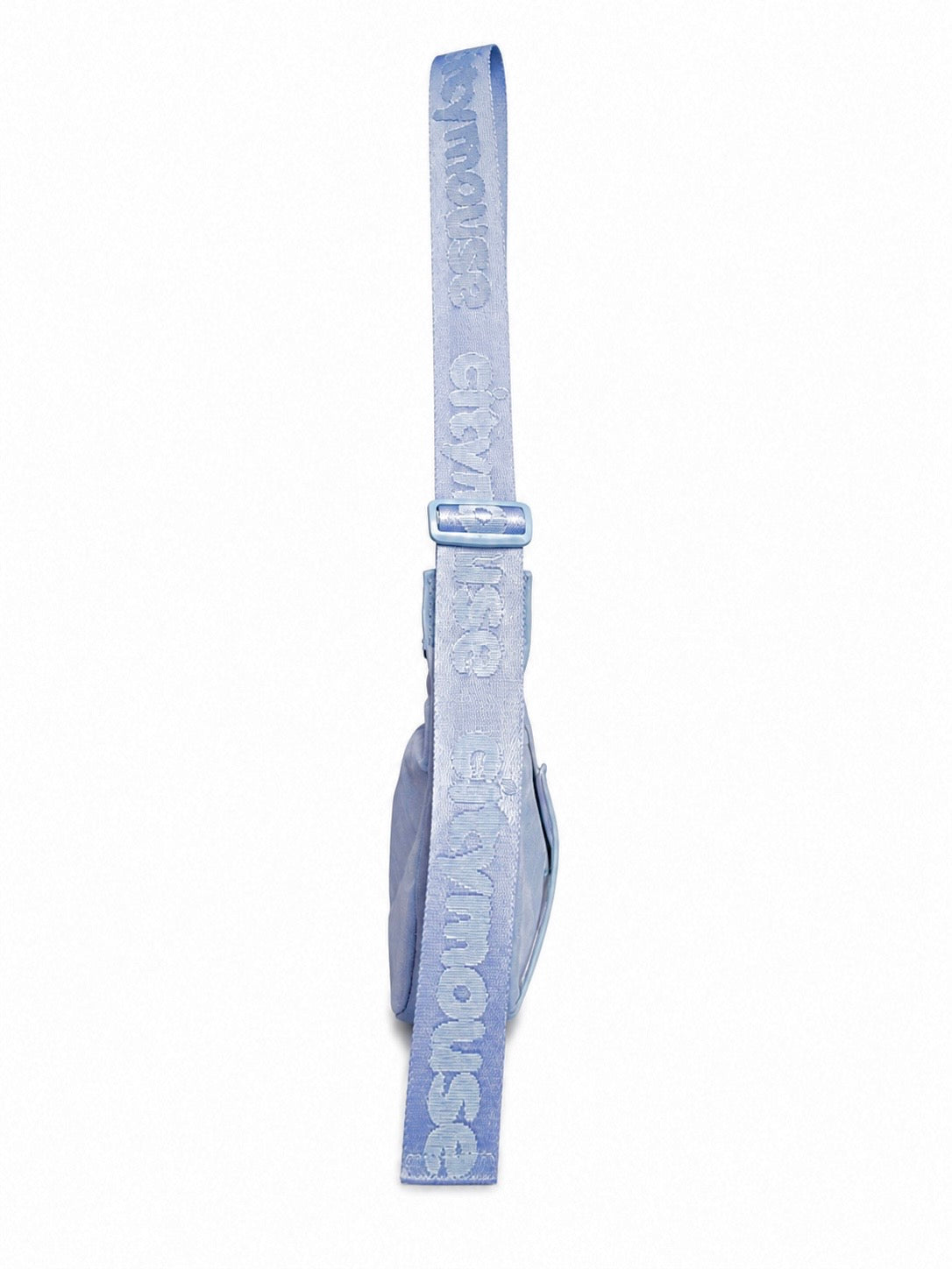 Citymouse® Park Bag Sky blue open showing interior organization