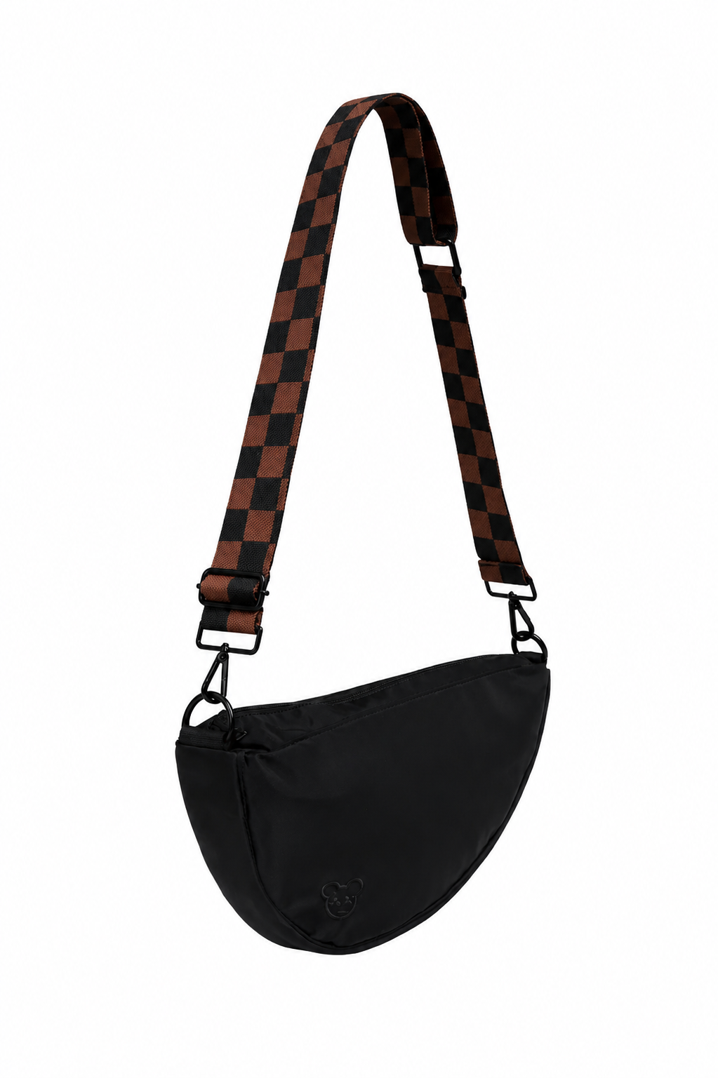 Jet Black Crossbody Diaper Bag | Citymouse® Classic – citymouse