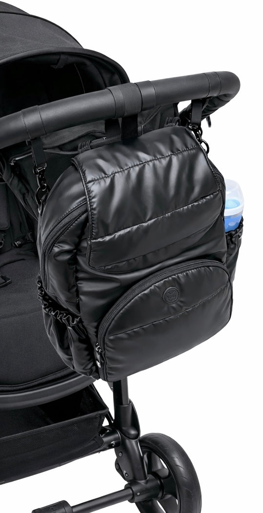 carter's the commuter diaper bag mini backpack in black Minimalist Diaper Bag Backpack