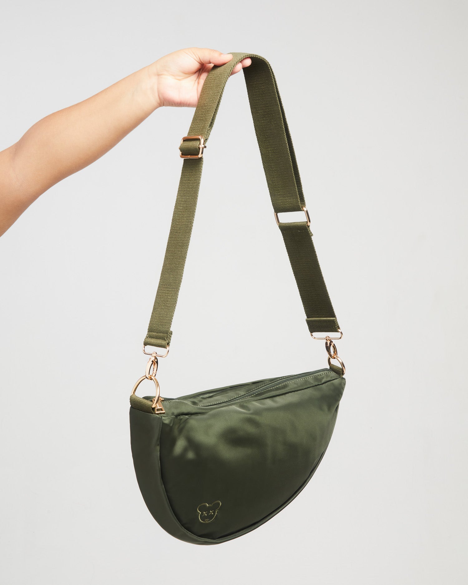 multifunctional sling diaper bag - OLIVE (limited edition)