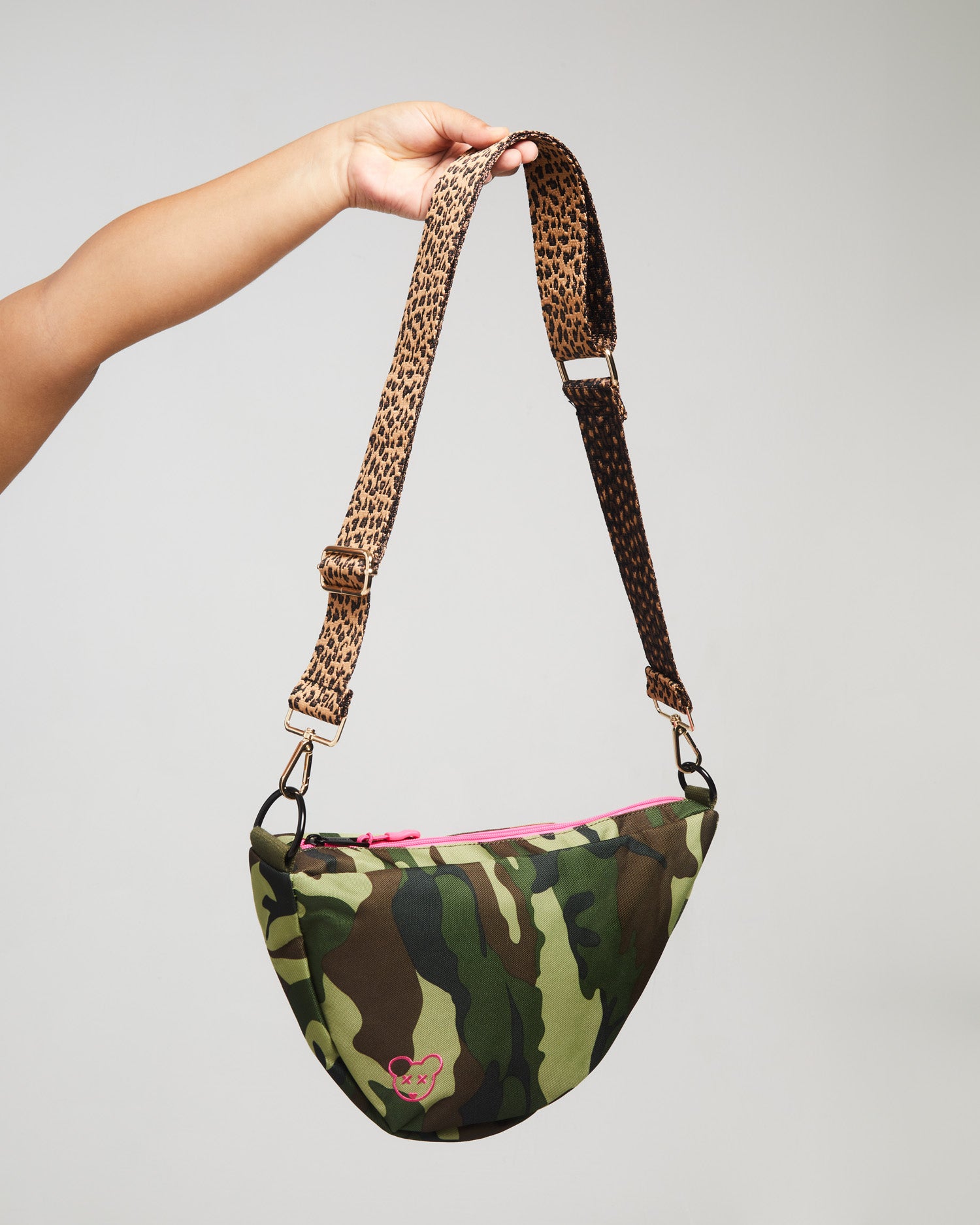 multifunctional sling diaper bag- CAMO