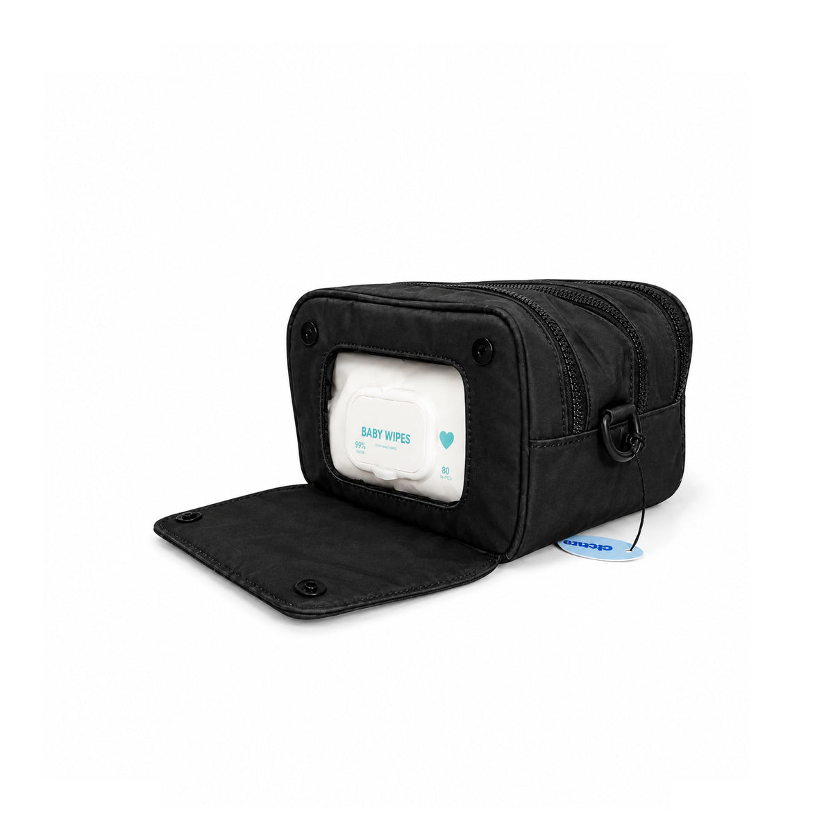 Citymouse Quick Change Cube - Onyx black, another angle