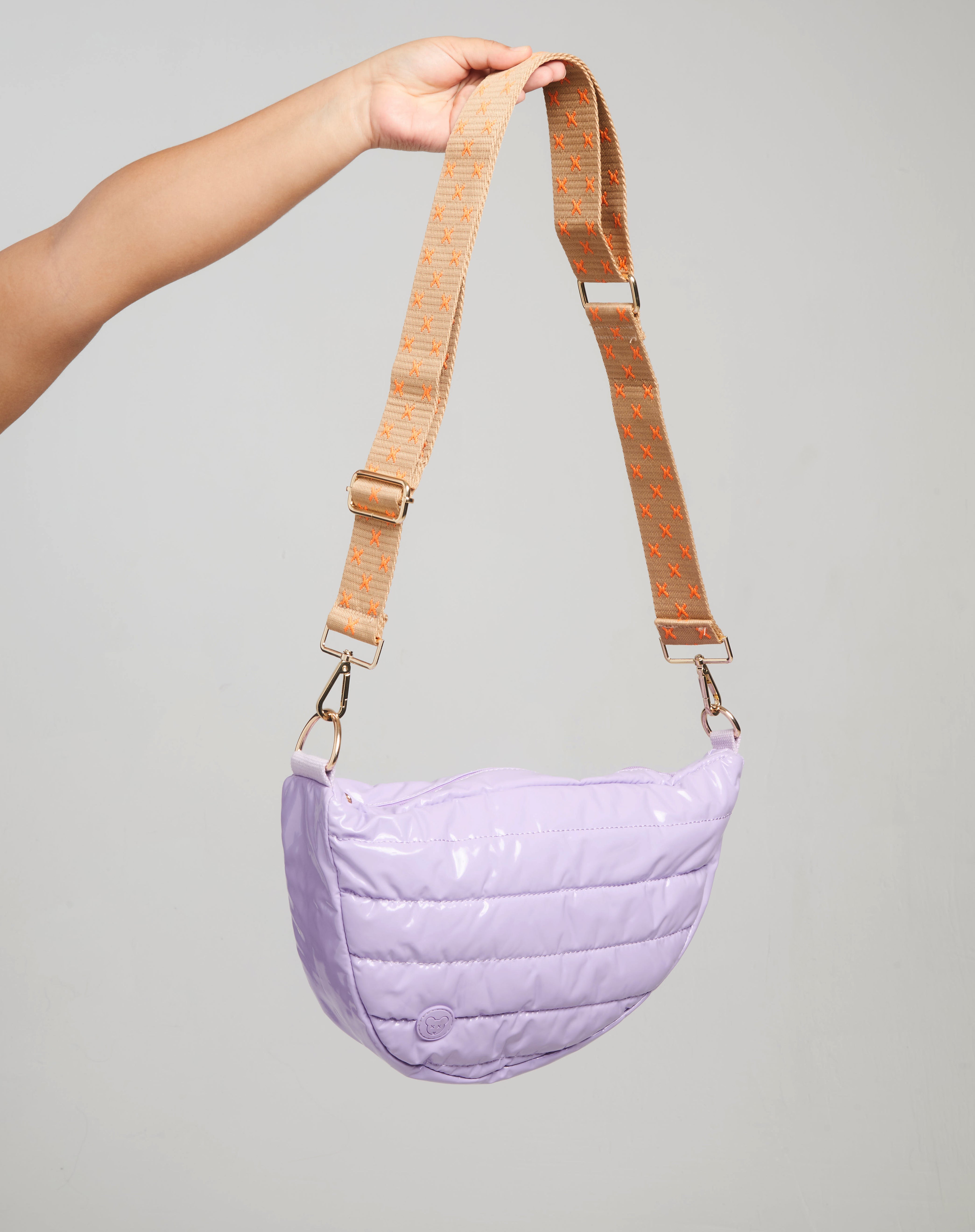 multifunctional sling diaper bag- LAVENDER PUFF (limited edition)