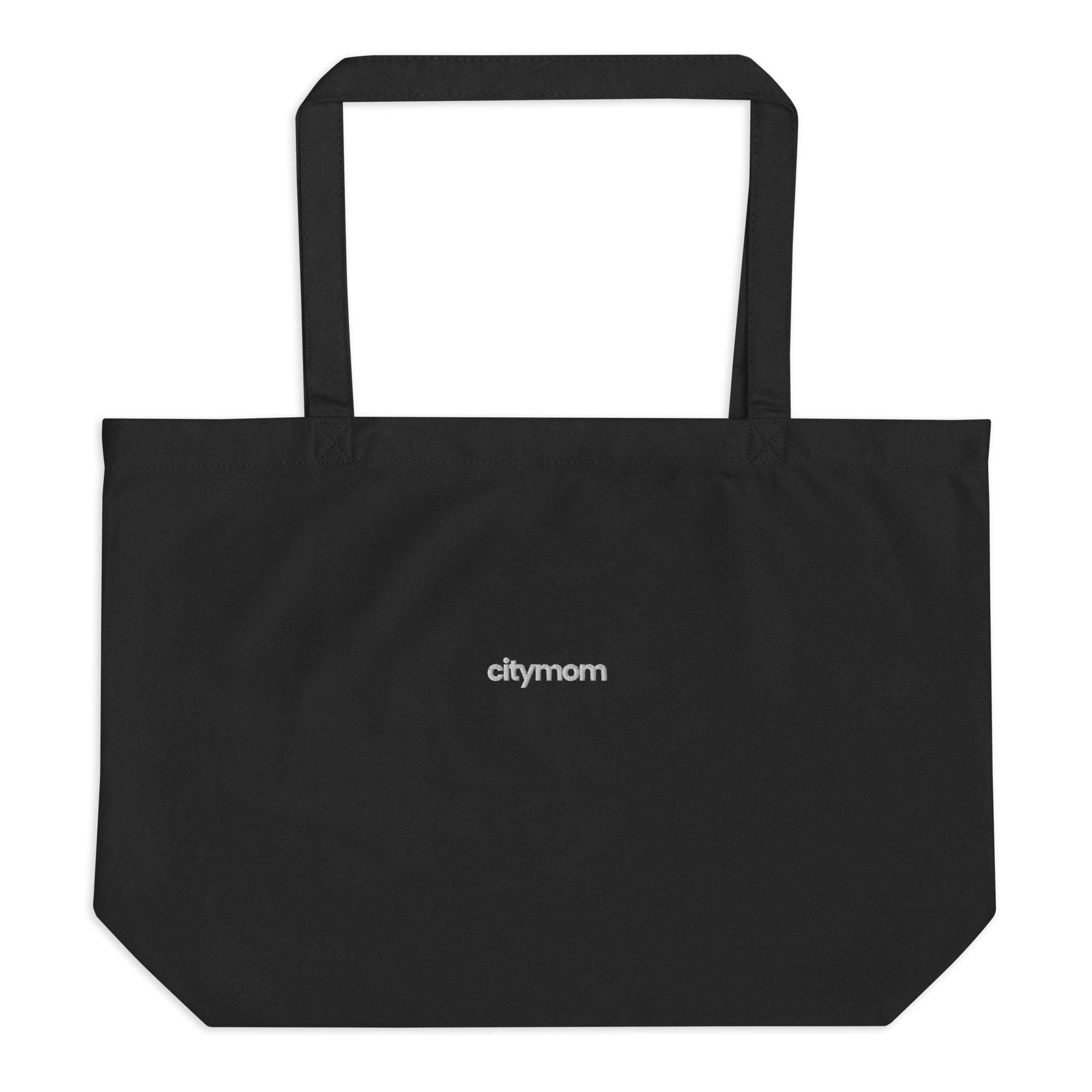 citymom - Large organic tote bag